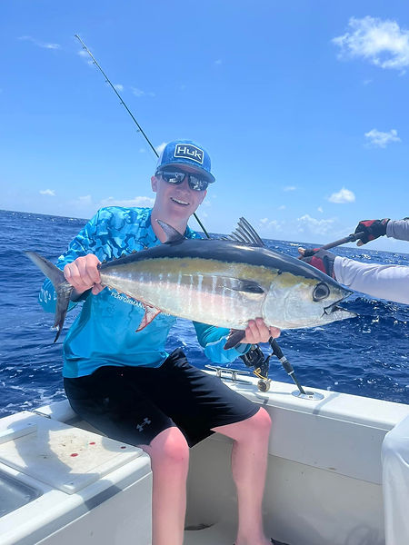 Family fishing charter on the Florida Keys Always Late Charters Marathon