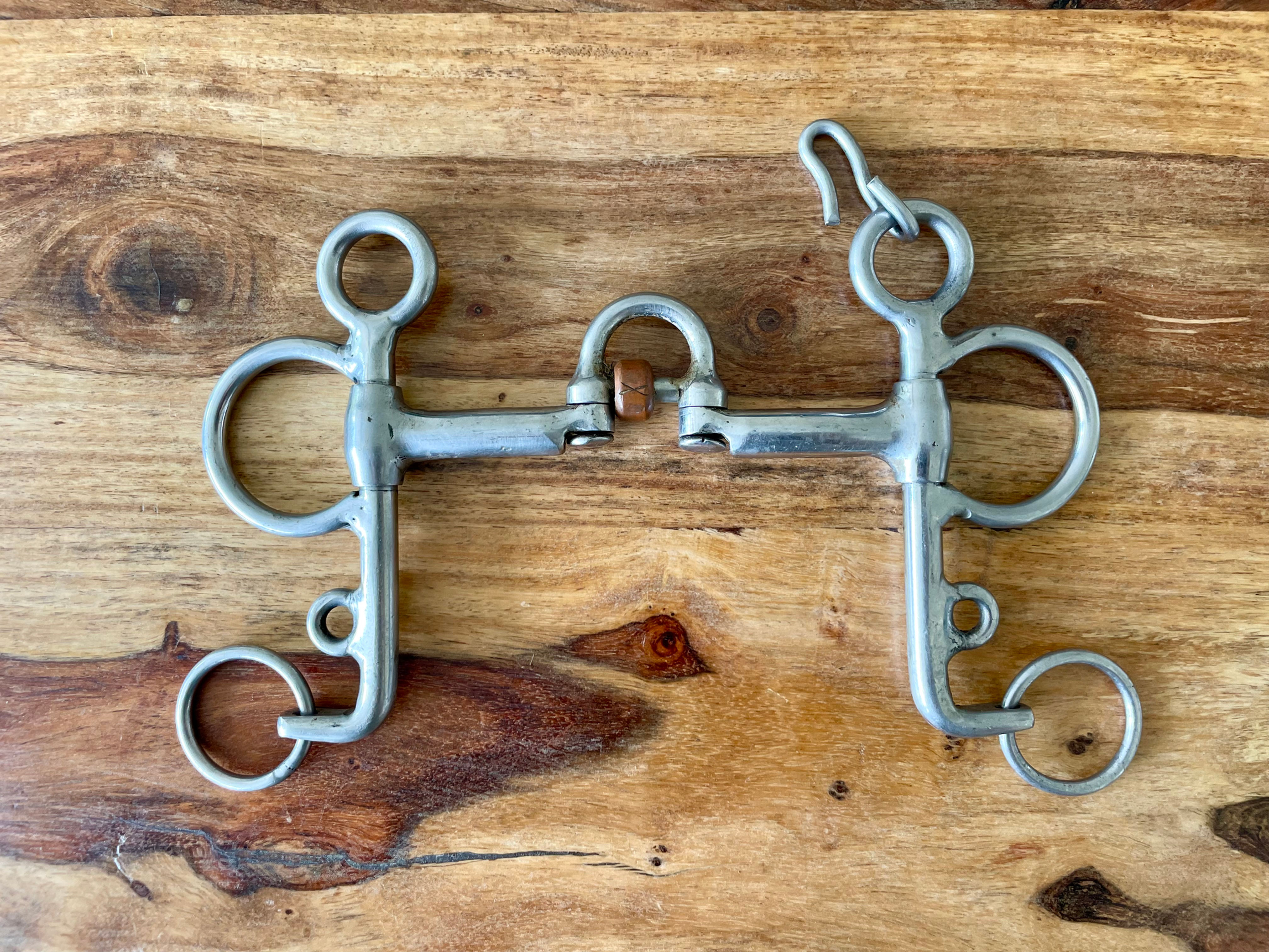 Mors pelham avec roulette #Y-008