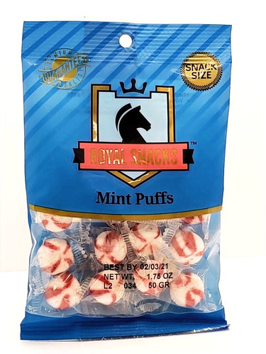Java Mint Puffs Mint Puffs | Royal Snacks Inc