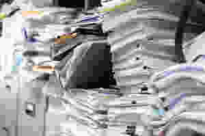 Messy piles of documents