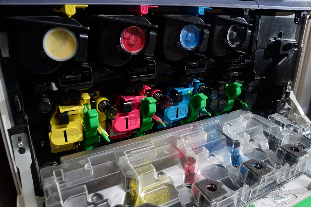 Ink Filling Area of Color Copier
