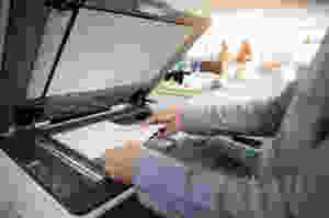 Man Making Copies