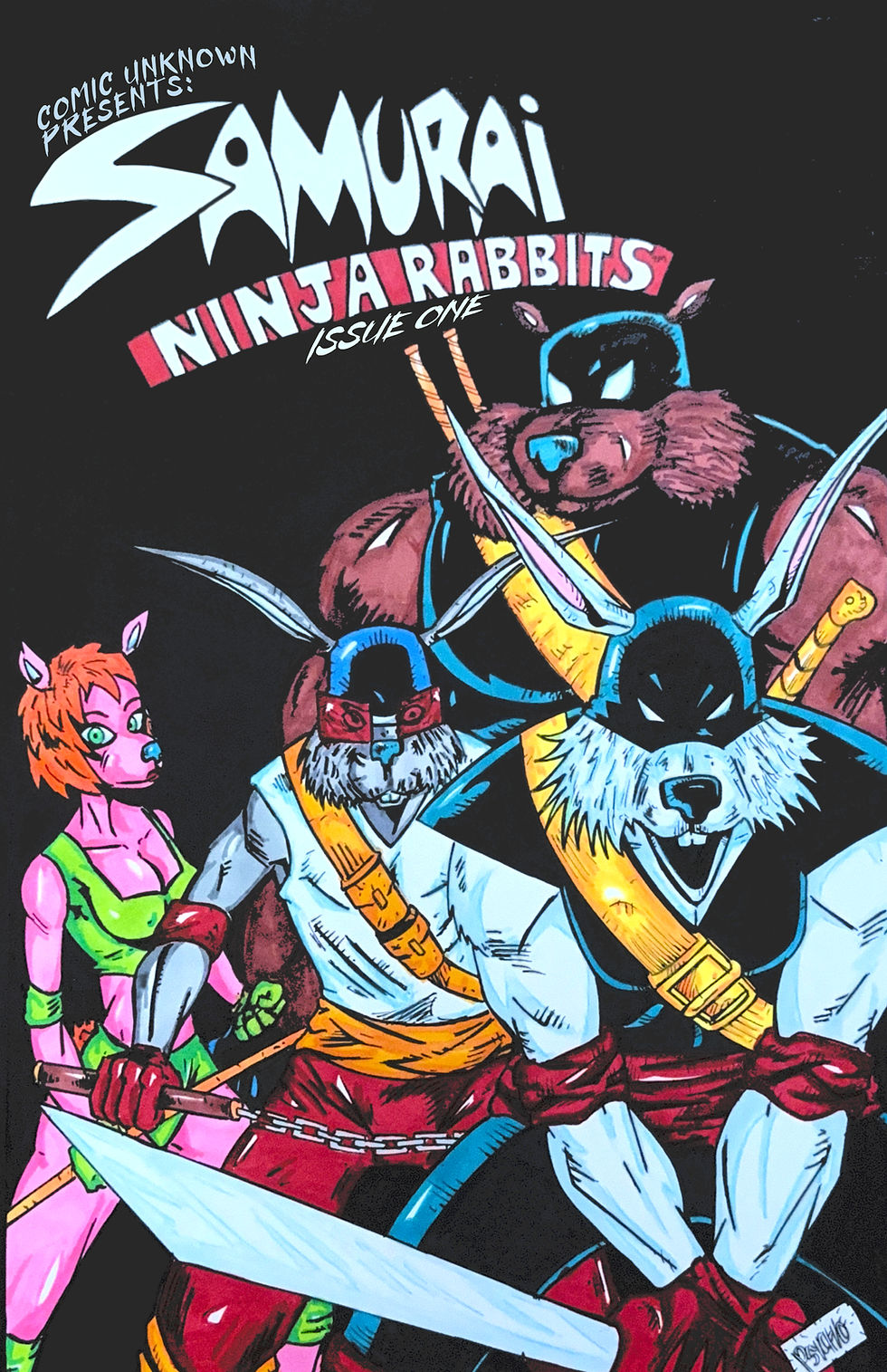 Miniatura: Conejos Ninja Samurai #1