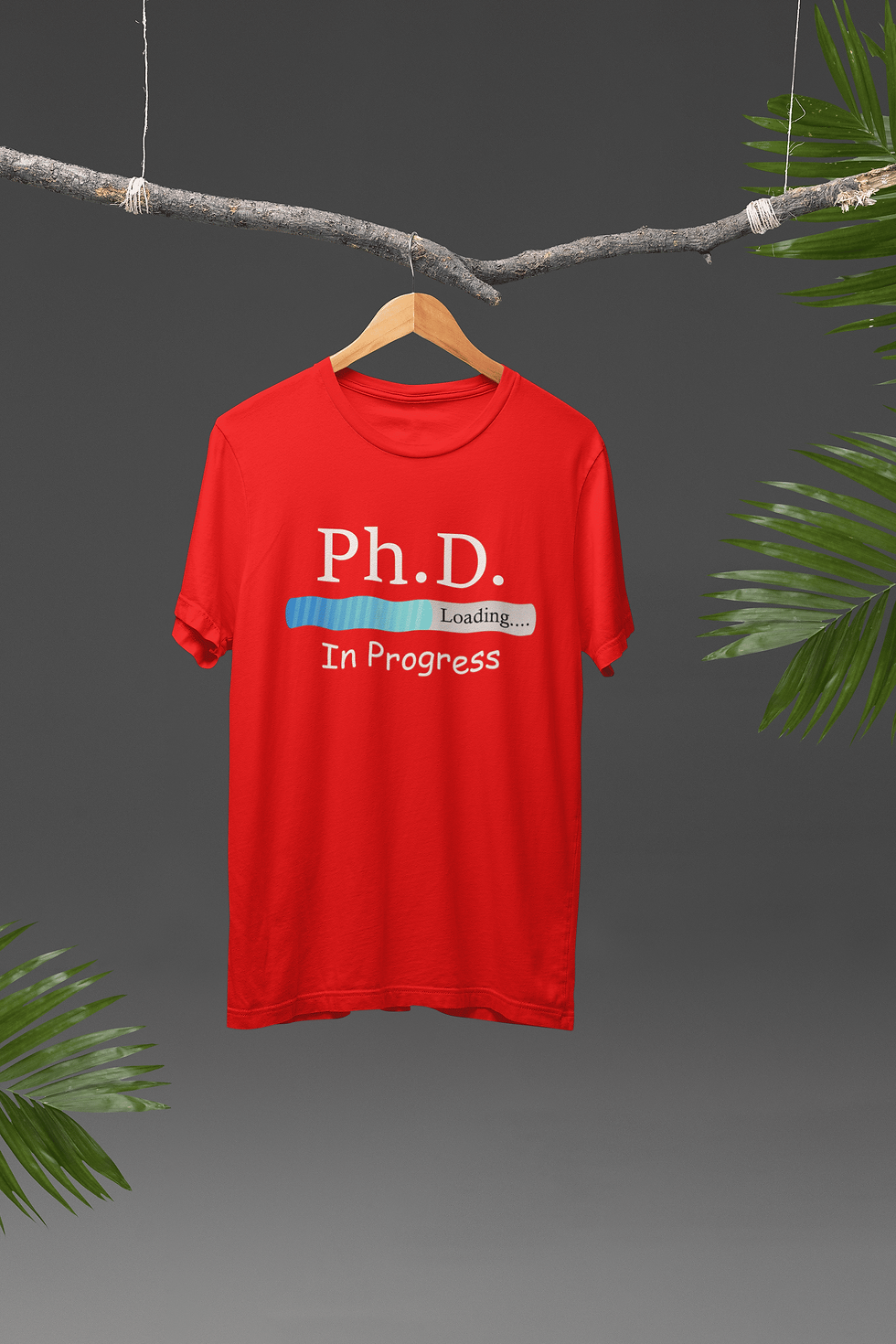 Thumbnail: IIT Kanpur PhD in Loading UNISEX T-Shirt