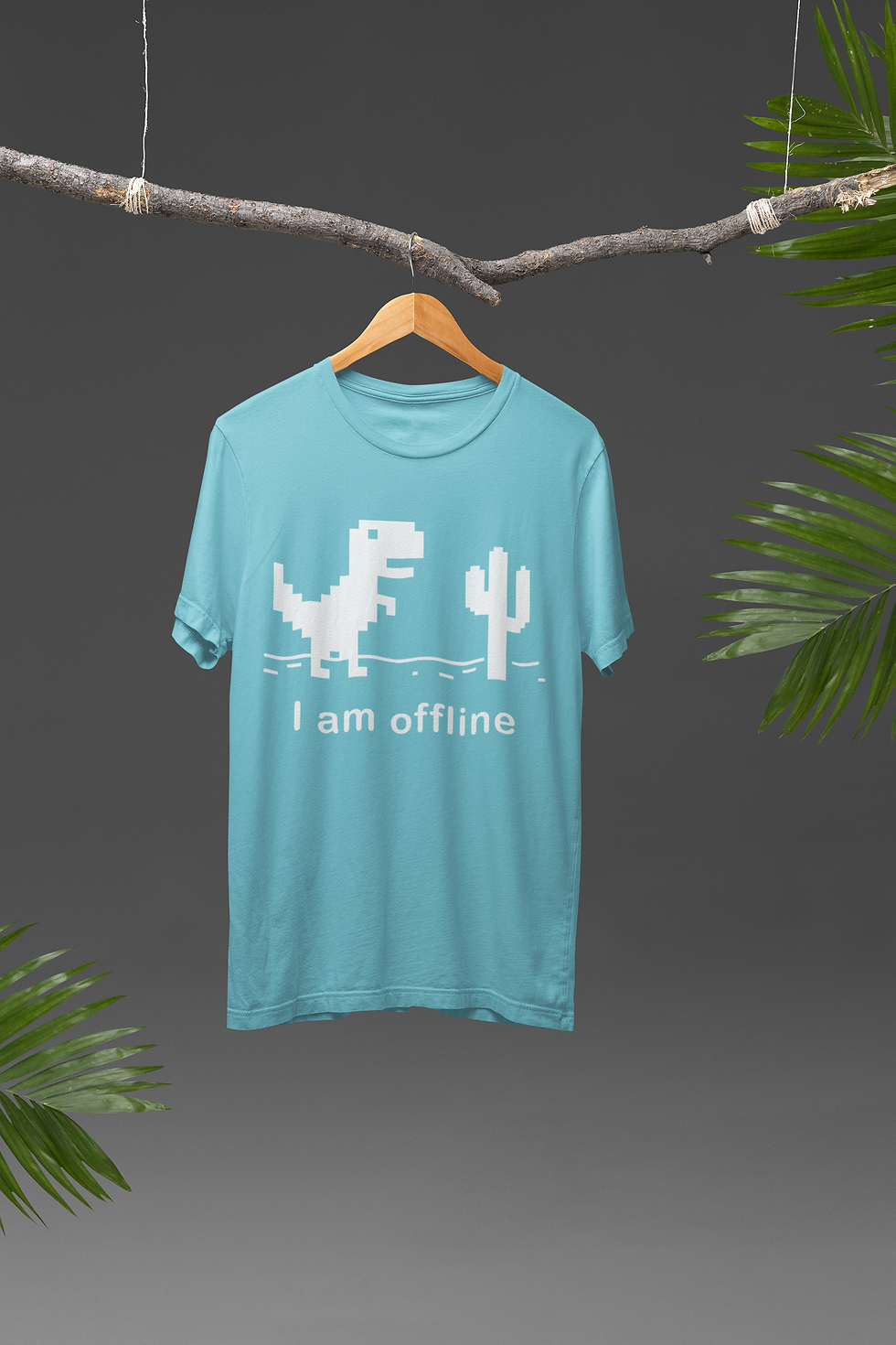 Thumbnail: IIT Bombay I am offline UNISEX T-Shirt