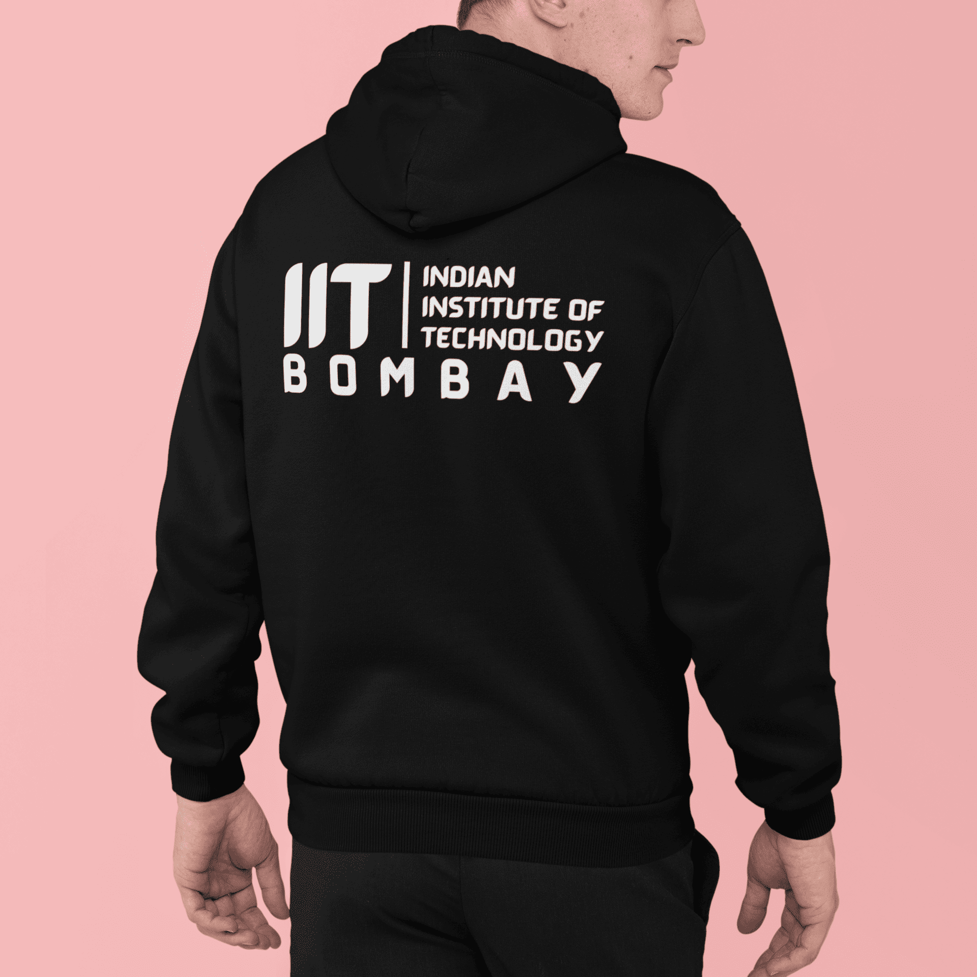 Don't be a ! UNISEX Pullover Hoodie IIT Bombay