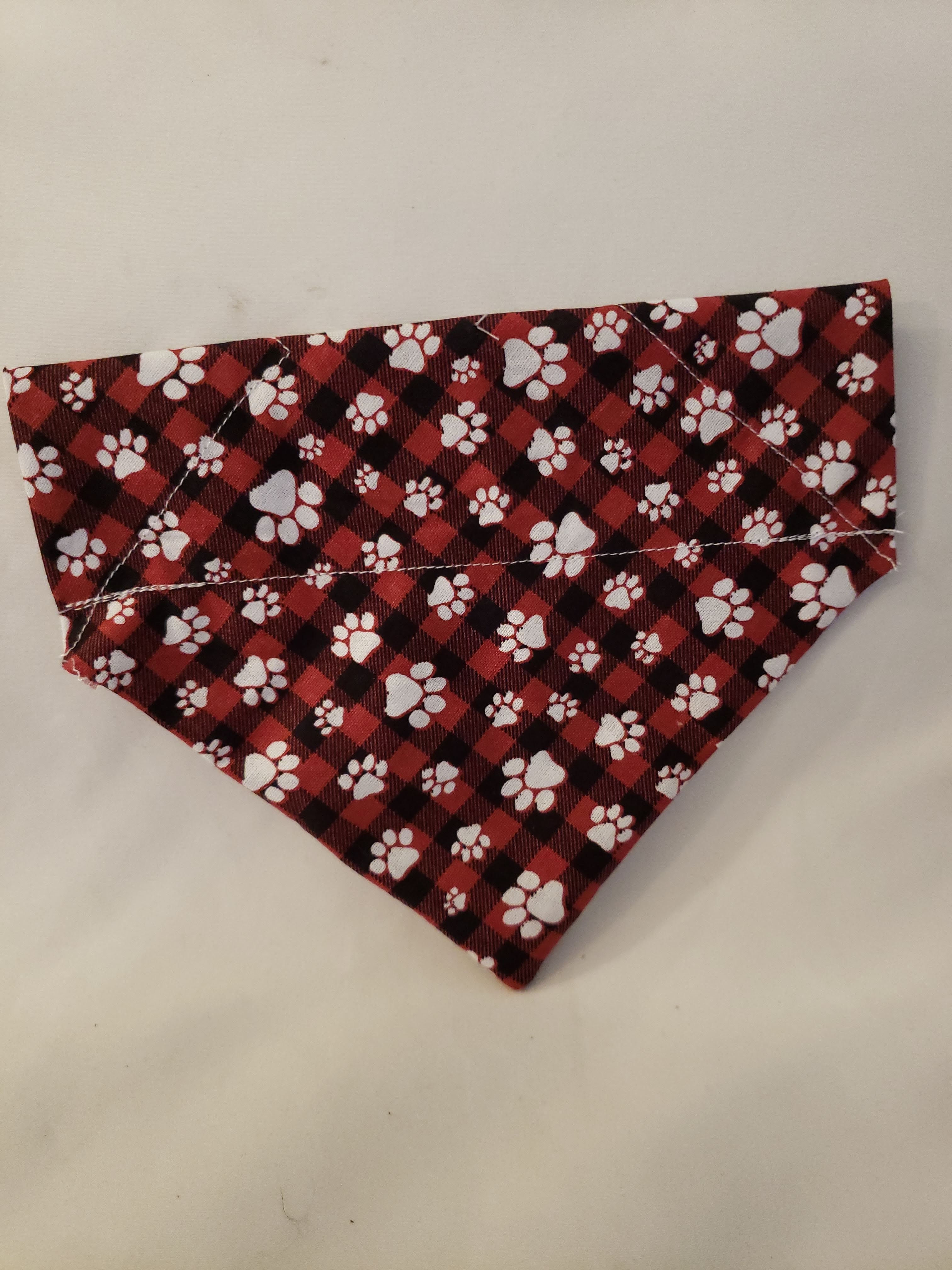 Plaid Paws Bandana