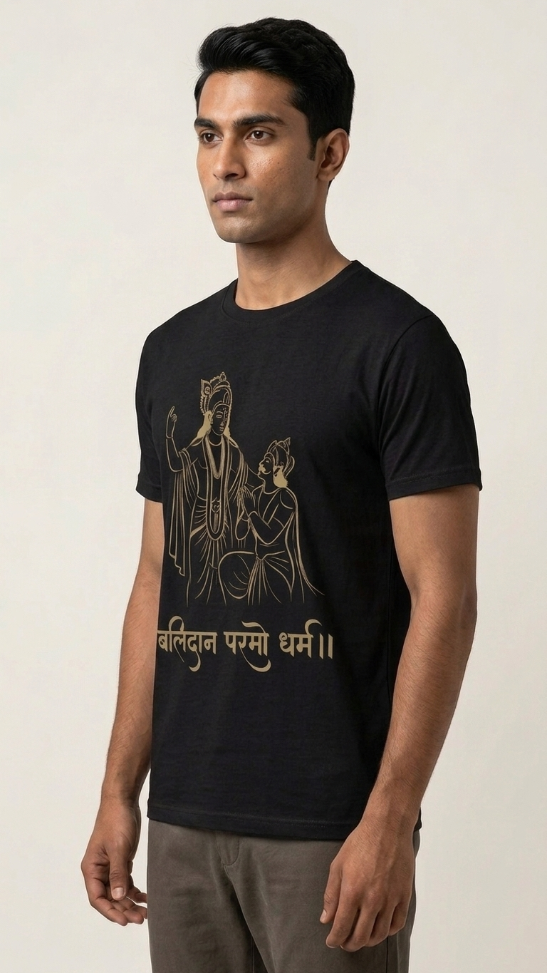 Thumbnail: Balidan Parmo Dharma Unixex T-Shirt