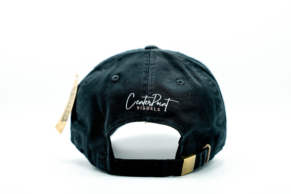 Thumbnail: Black Distressed Dad Hat