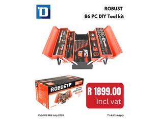 Equip Your Workshop with the ROBUST 86 Piece DIY Tool Kit