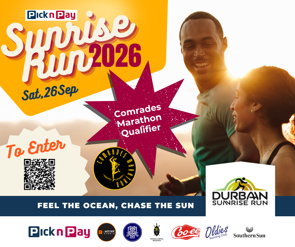 Durban, prepare to trade your snooze button for running shoes — the 2026 Pick n Pay Durban Sunrise Run