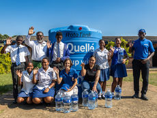 aQuellé Spreads Joy Through Community Water Initiatives