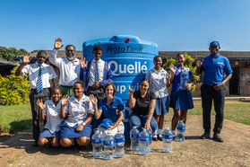 aQuellé Spreads Joy Through Community Water Initiatives