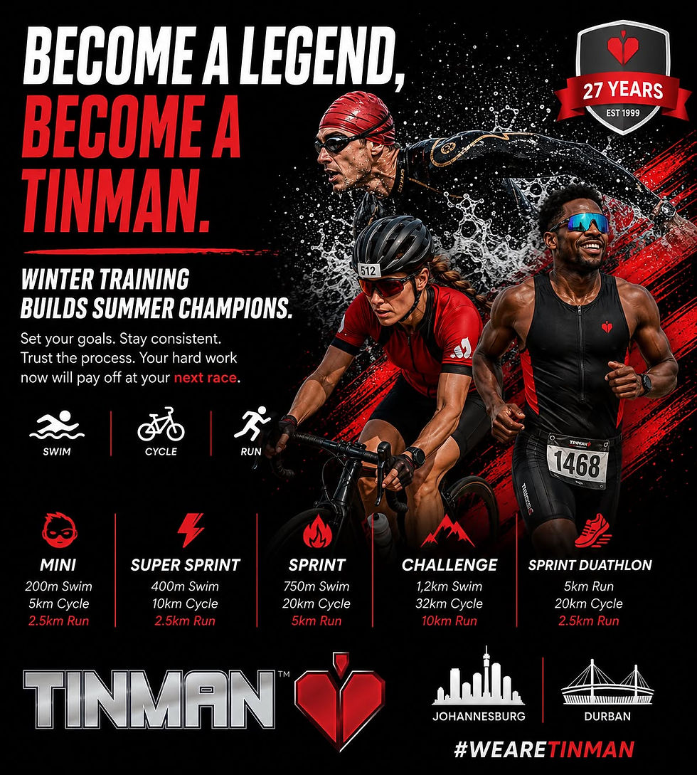 BECOME A LEGEND. BECOME A TINMAN.