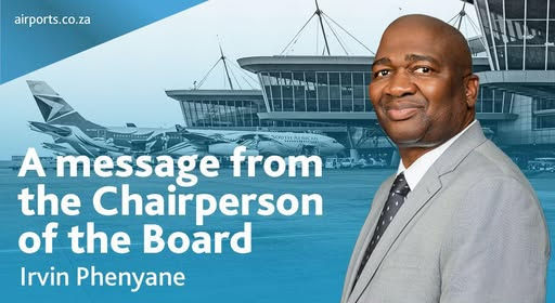 Airports Company South Africa Announces CEO Transition