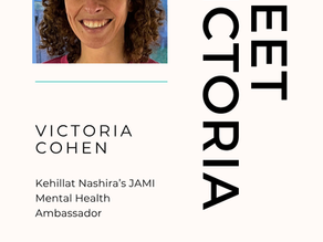 Welcome from Our JAMI Mental Health Ambassador: Victoria Dadds
