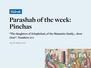 Parashah of the week: Pinchas