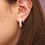 Miniature : BOUCLES D'OREILLES VERA BLANCHES