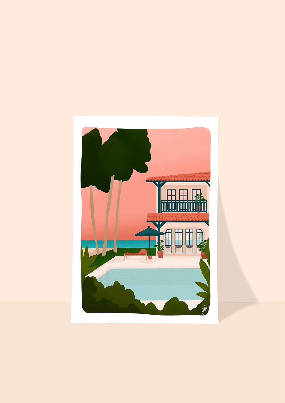 Illustration "Cap Ferret"