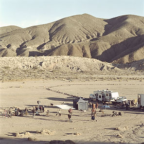 Wüste Filmset