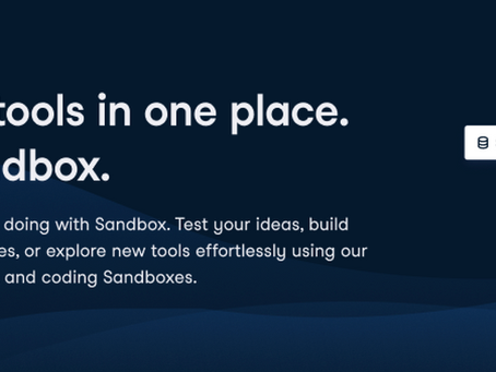 New product: Sandbox, risk-free learning
