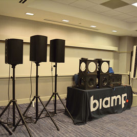 Biamp Speakers + Symco showcases 