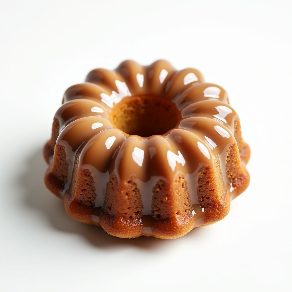 Mini Bourbon Pecan Cake