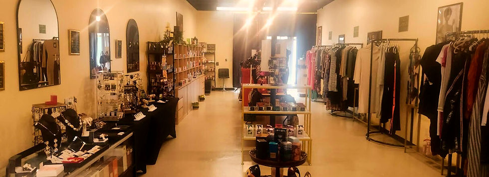 Winter and spring clothing at LEDTY Luxe Outlet in Arabi Louisiana during the spring sale