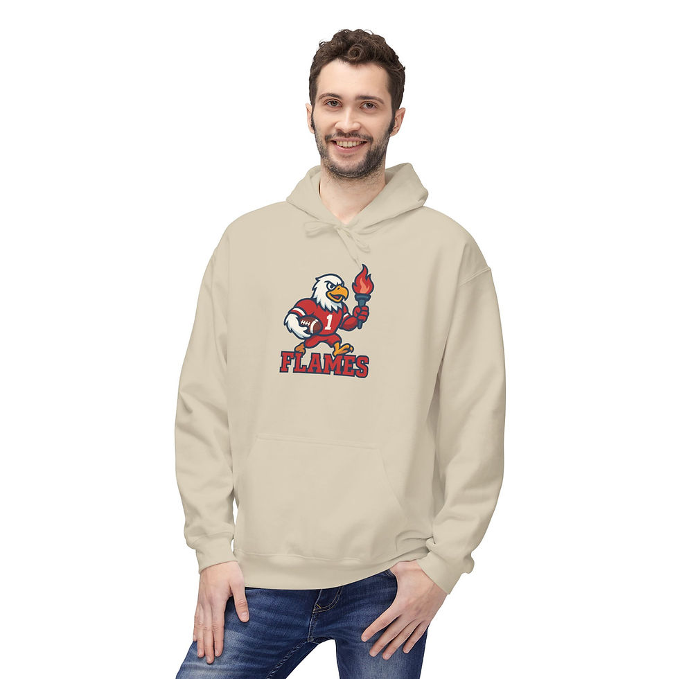 Thumbnail: Liberty University Cozy Fleece Hoodie Bold Graphic Design, Unisex Casual Wear