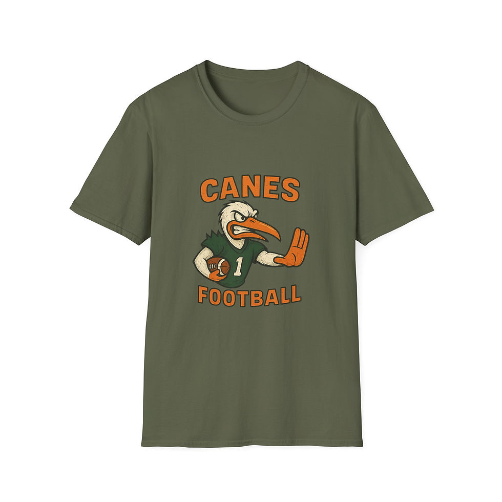 Thumbnail: Miami Hurricanes softstyle t-shirt