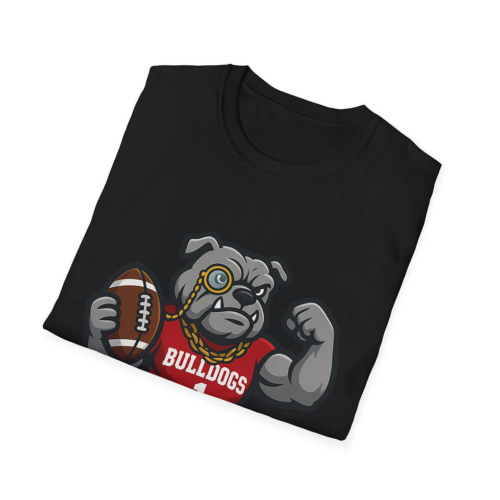 Thumbnail: Georgia Bulldogs T-Shirt, Unisex Football Apparel, Game Day Tee