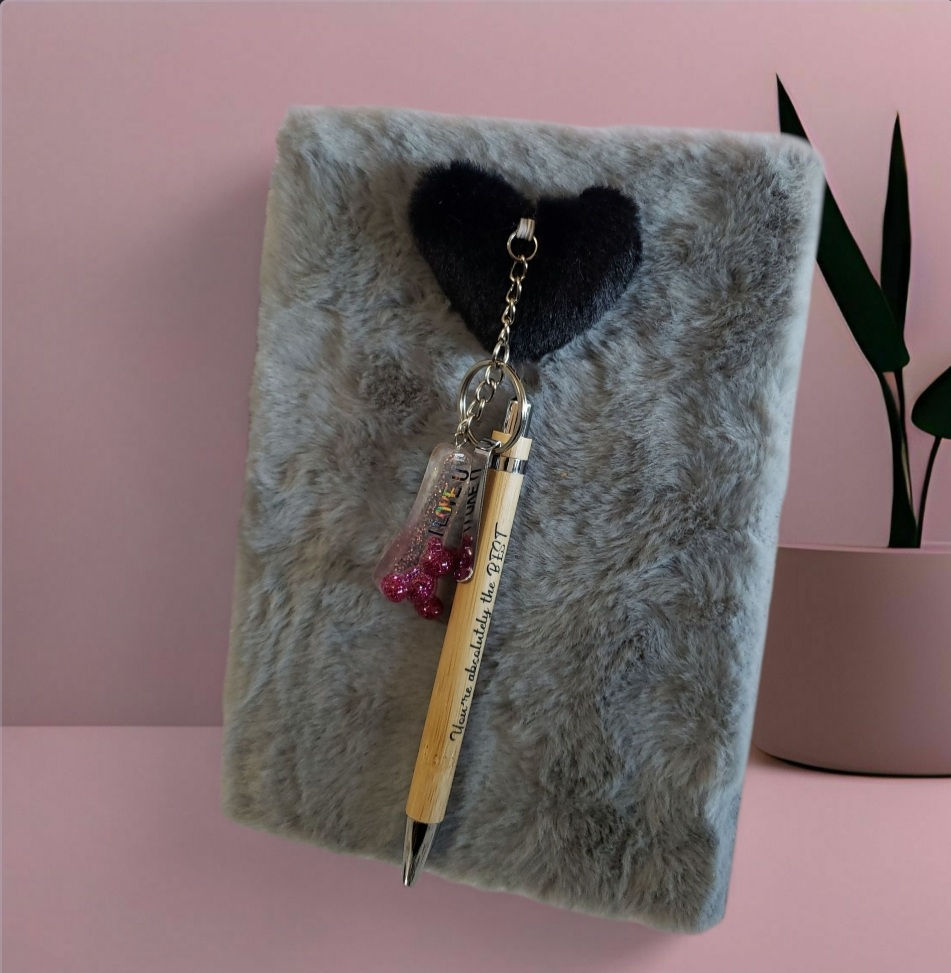 Fluffy Cover Notebook