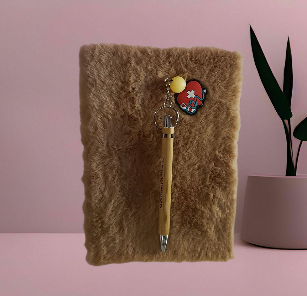 Fluffy Cover Notebook