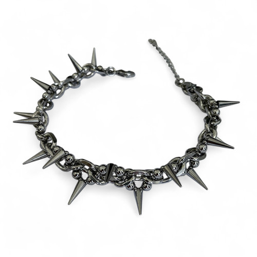 Steel Venom short spikes Choker | 666999 Official