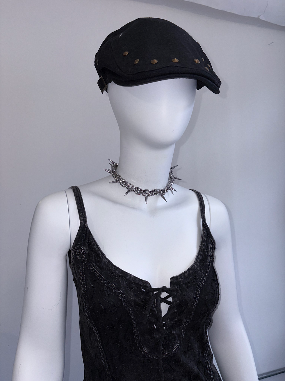 Thumbnail: Steel Venom short spikes Choker