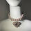 Thumbnail: Venus Thorn Heart rose quartz choker