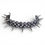 Thumbnail: ‘Extraction’  dark grey pearls spikes choker
