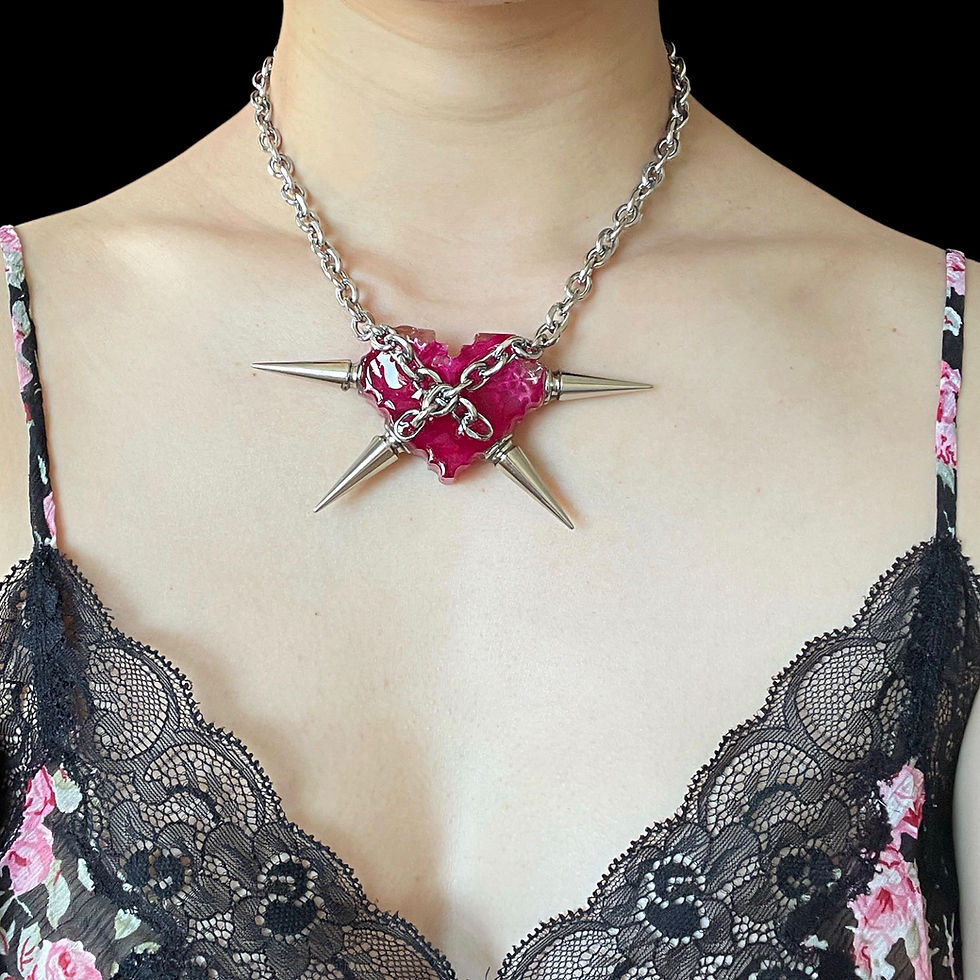 Miniature : Rose Heartcore necklace