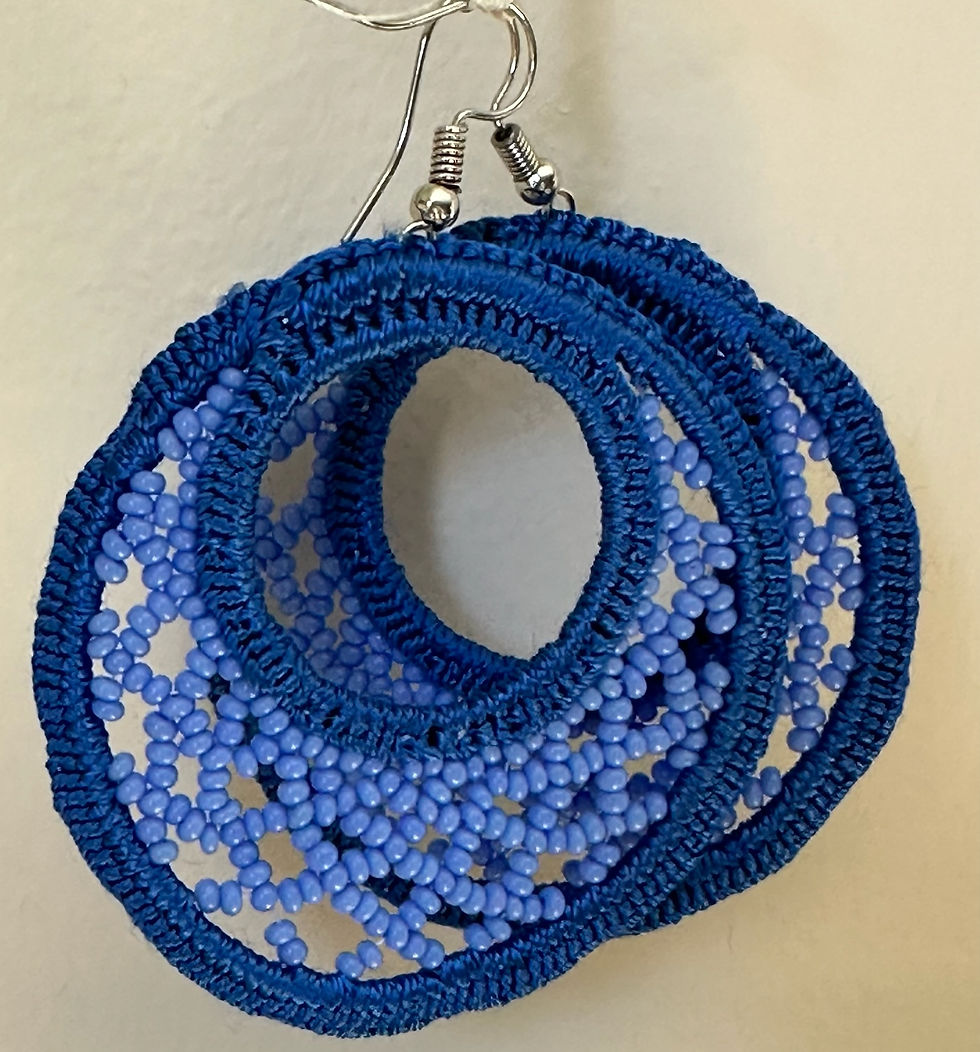 Thumbnail: Guatemala Beaded Earrings