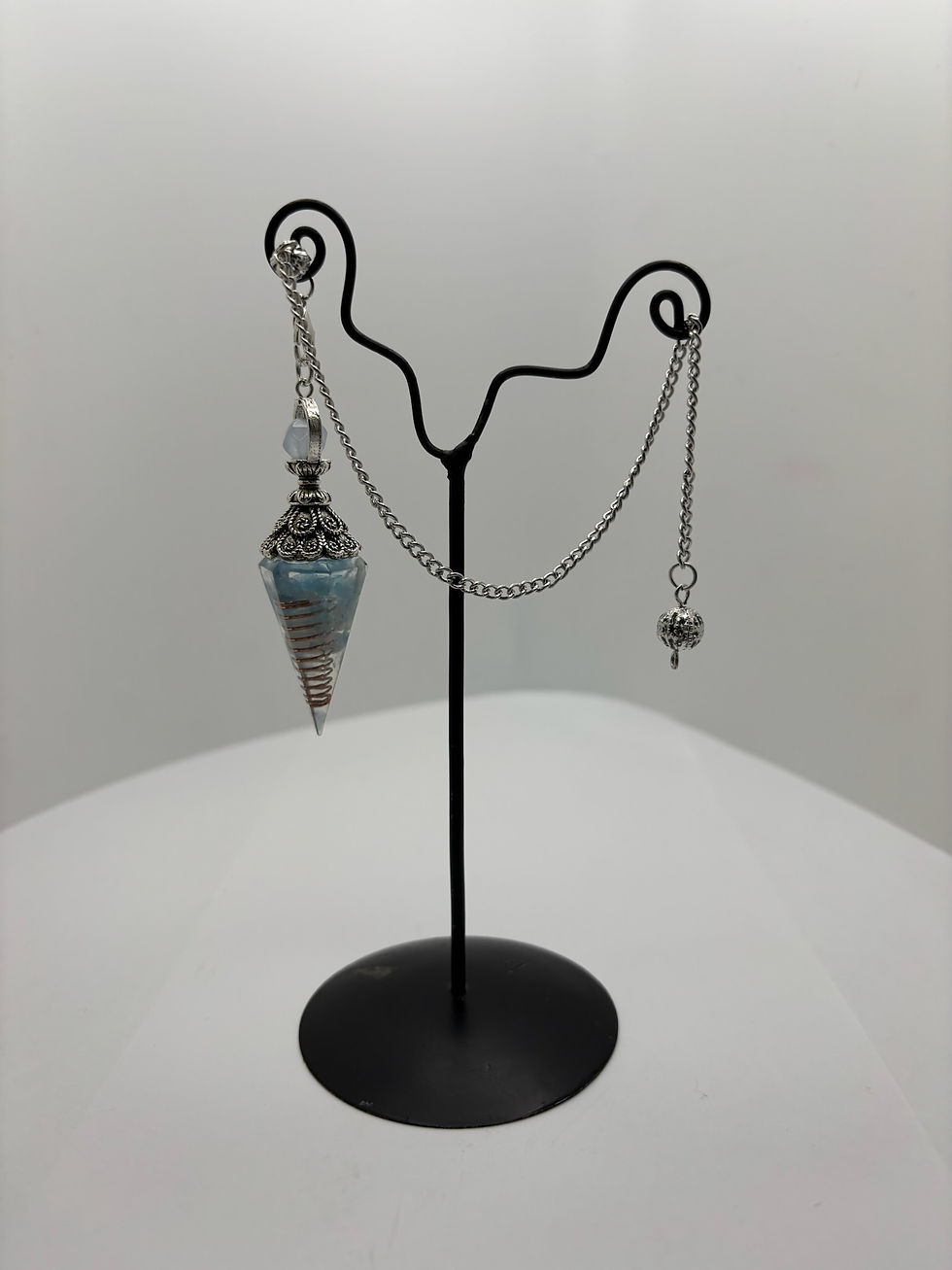 Green Aventurine Gemstone Chips w/ Copper & Resin