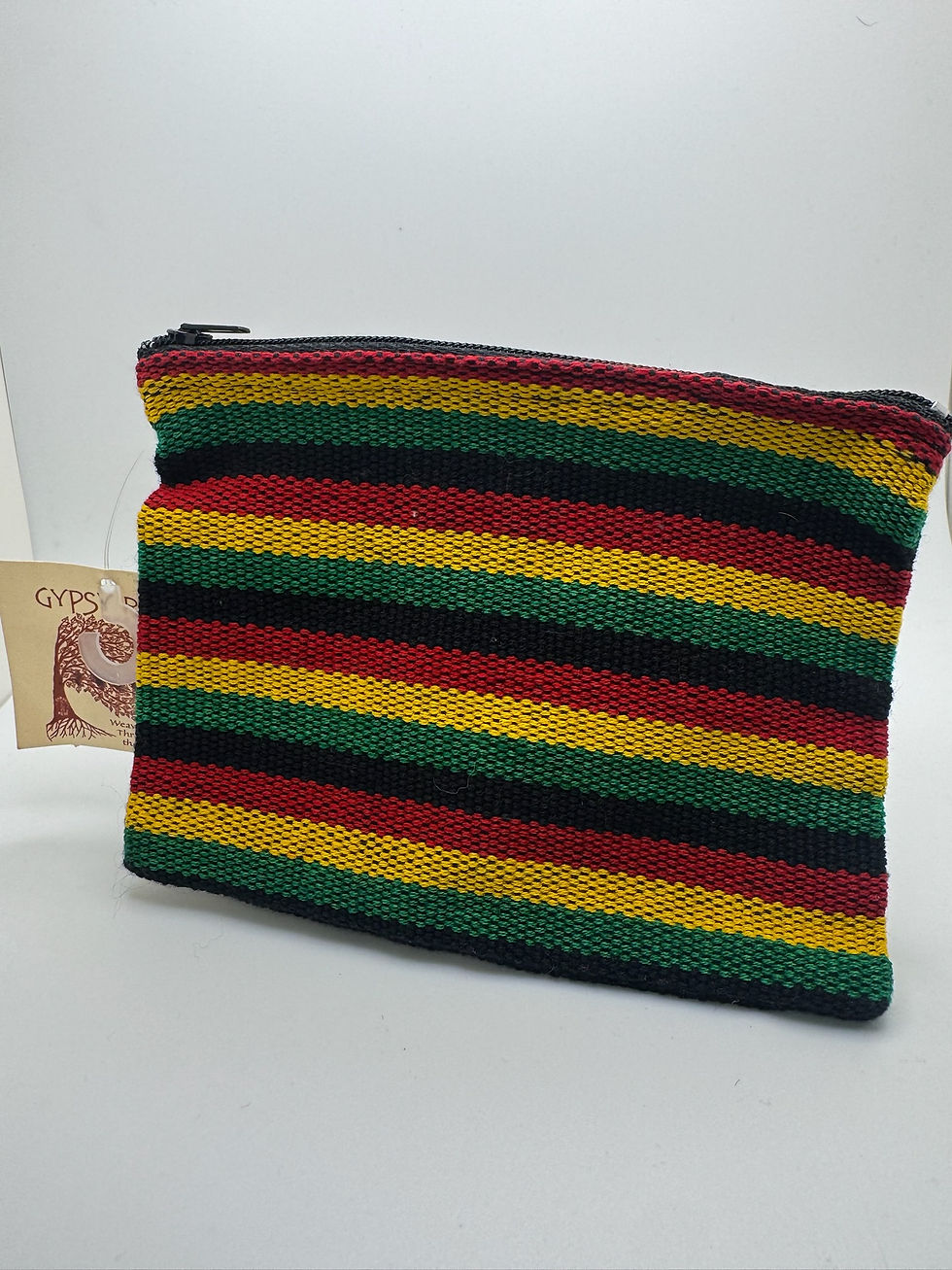 Zipper Pouch in Reggae-Inspired Colors