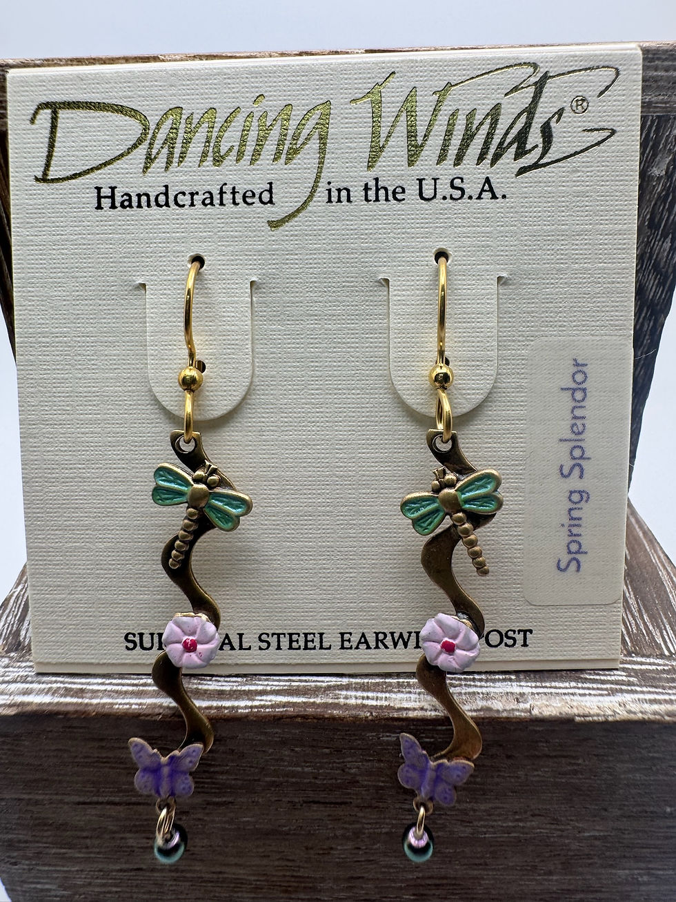Dragonfly Flower & Butterfly