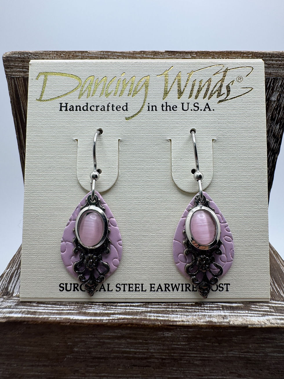 Pink Layered Earrings