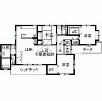 H様邸 間取り図