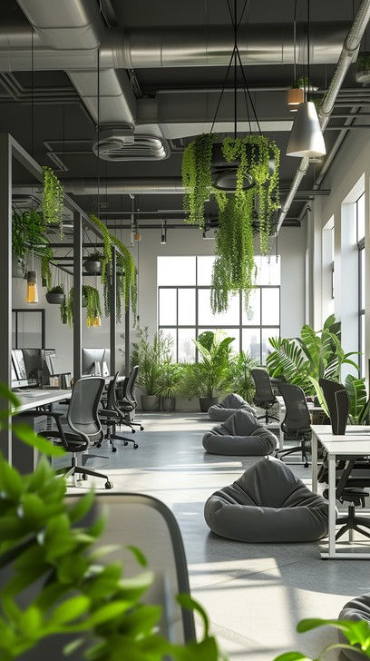 Thiết kế văn phòng Biophilic. thuygarden