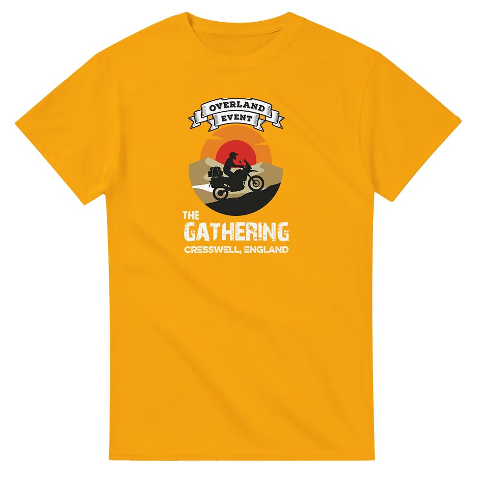 Thumbnail: Overland gathering T-shirt | Gold
