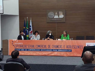 Cendhec participa de seminário sobre Exploração Sexual Comercial de Crianças e Adolescentes