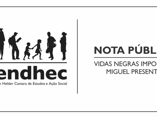 Vidas negras importam! Miguel