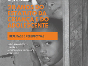 Debate sobre os 28 anos do Estatuto da Criança e do Adolescente