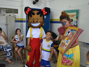 Nova ação da Campanha pelos Bons Tratos na escola Vila Santa Luzia